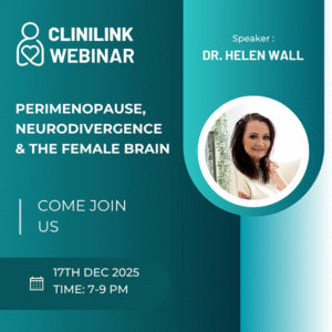 Perimenopause Neurodivergence and the female brain Dr Helen Wall