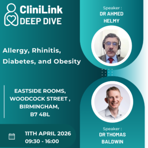 Deep Dive- Allergy, Rhinitis, Diabetes and Obesity (Birmingham)