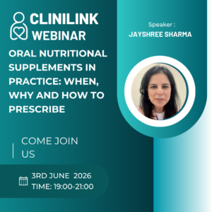 Oral Nutritional Supplements in Practice: When, Why and How to Prescribe ( Virtual)
