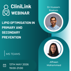 Lipid Optimisation in Primary and Secondary Prevention ( SW Virtual)