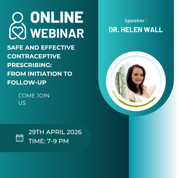 Safe and Effective Contraceptive Prescribing: From Initiation to Follow-Up (Virtual)