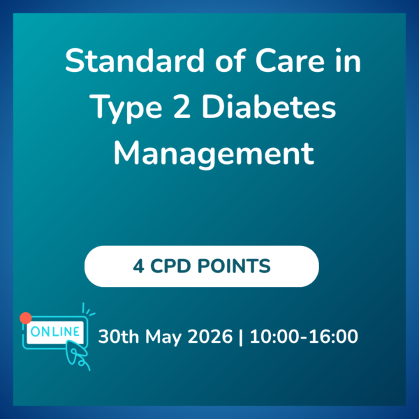 LIVE STREAM OPTION: Standard of Care in Type 2 Diabetes Management