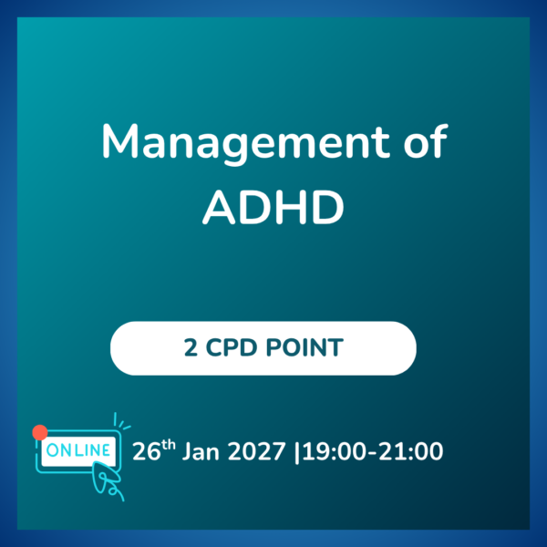 Management of ADHD (Virtual)