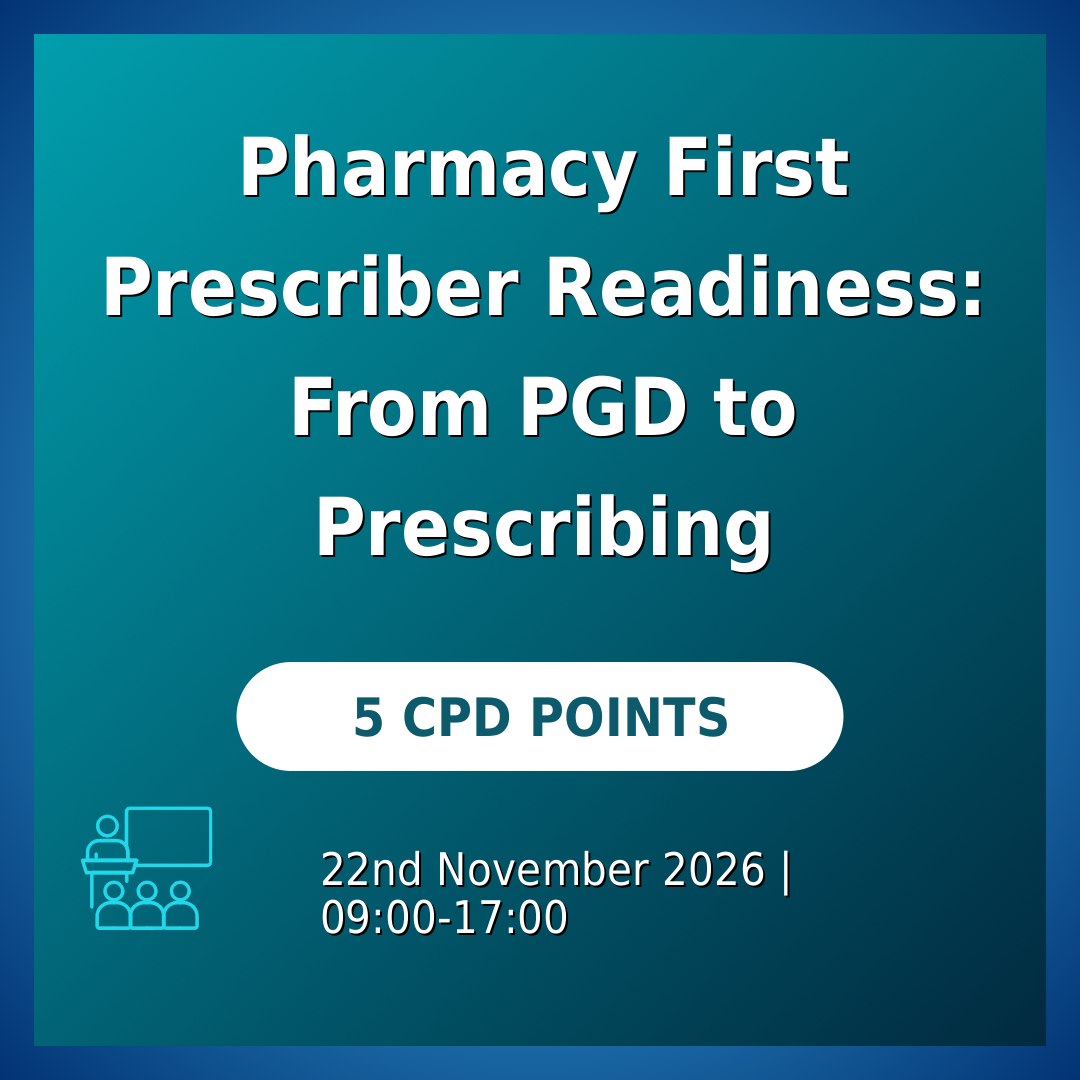 Pharmacy First Prescriber Readiness: From PGD to Prescribing